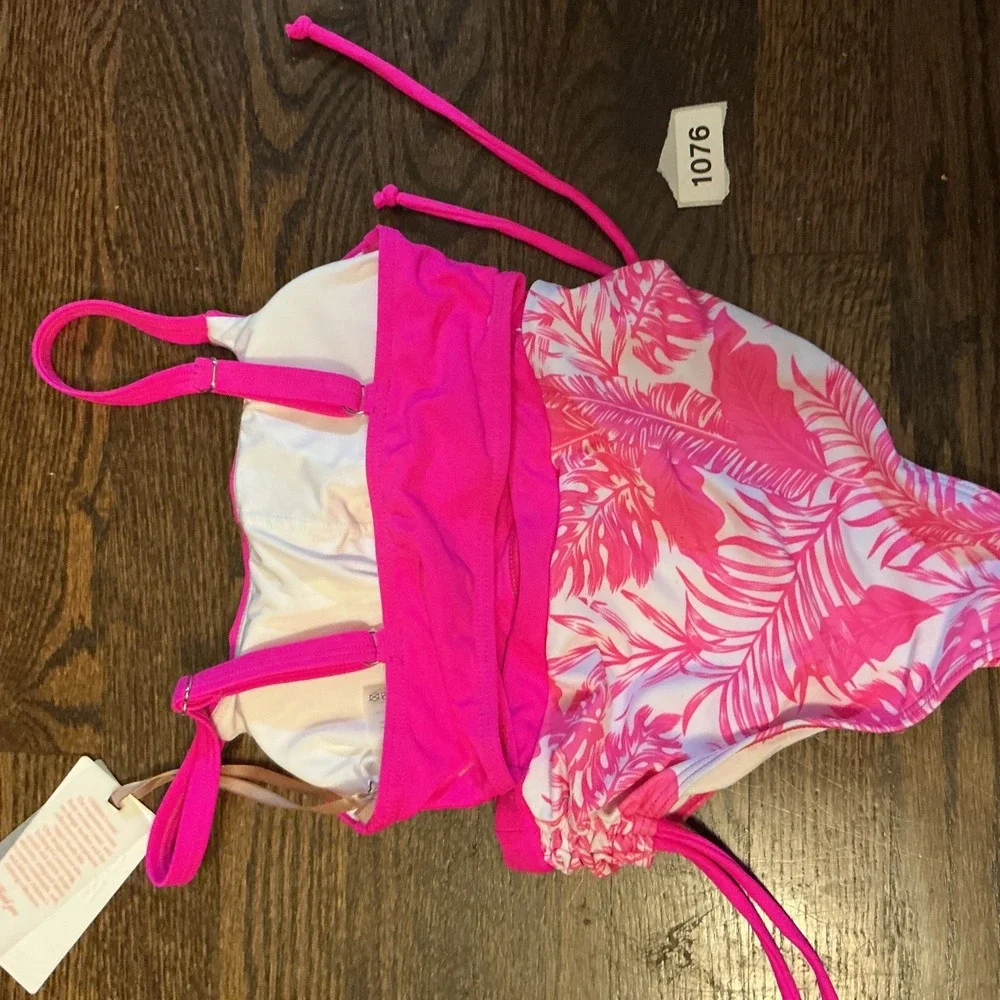 NWT Grace Karin Kids And Baby Swimwear 2 Pcs Fucsia 8Y